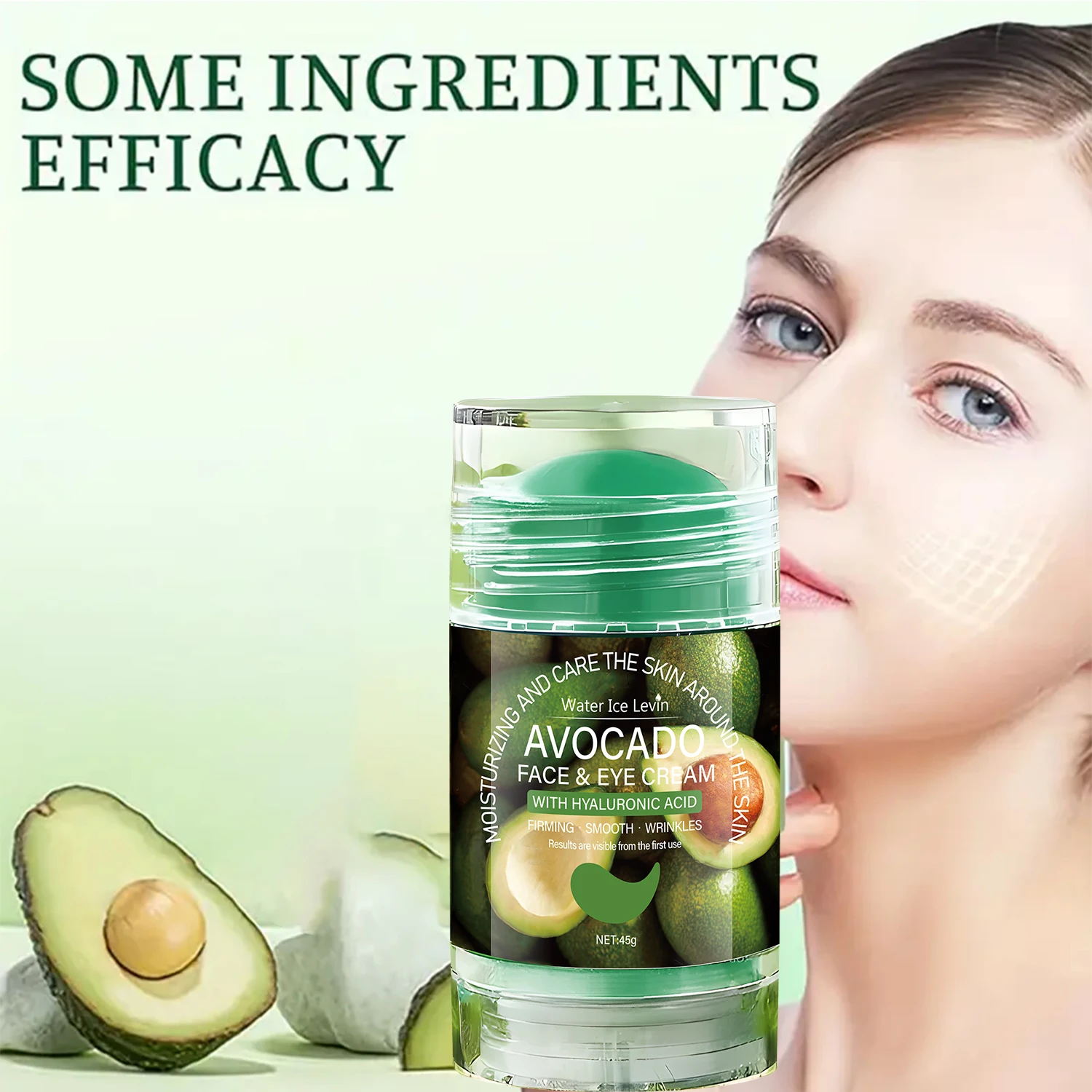 

Avocado High Moisturizing Cream It Turns Out That Moisturizes the Skin and Has a Long-Lasting Moisturizing. Effectively Improves Skin Texture. Make Your Skin More Younger. Suitable for All Skin Types