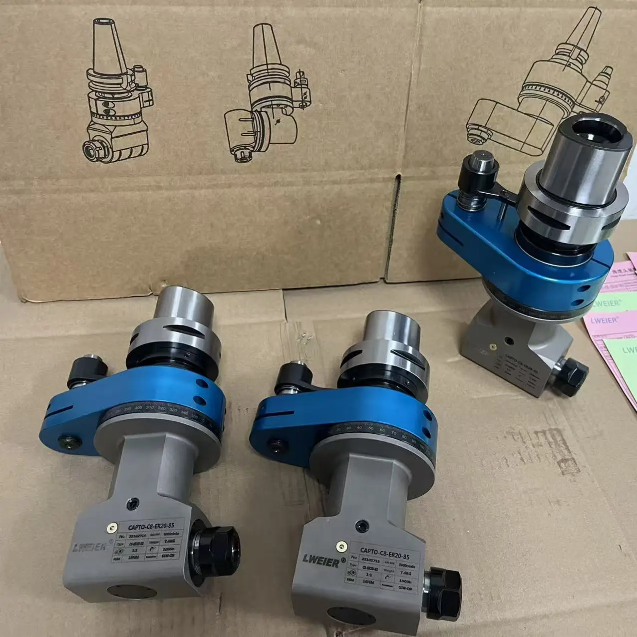 

2026 hot saleCAPTO Angle Head BT30 BT40 BT50 Side Milling Head HSK63A HSK100A Transverse Milling Head