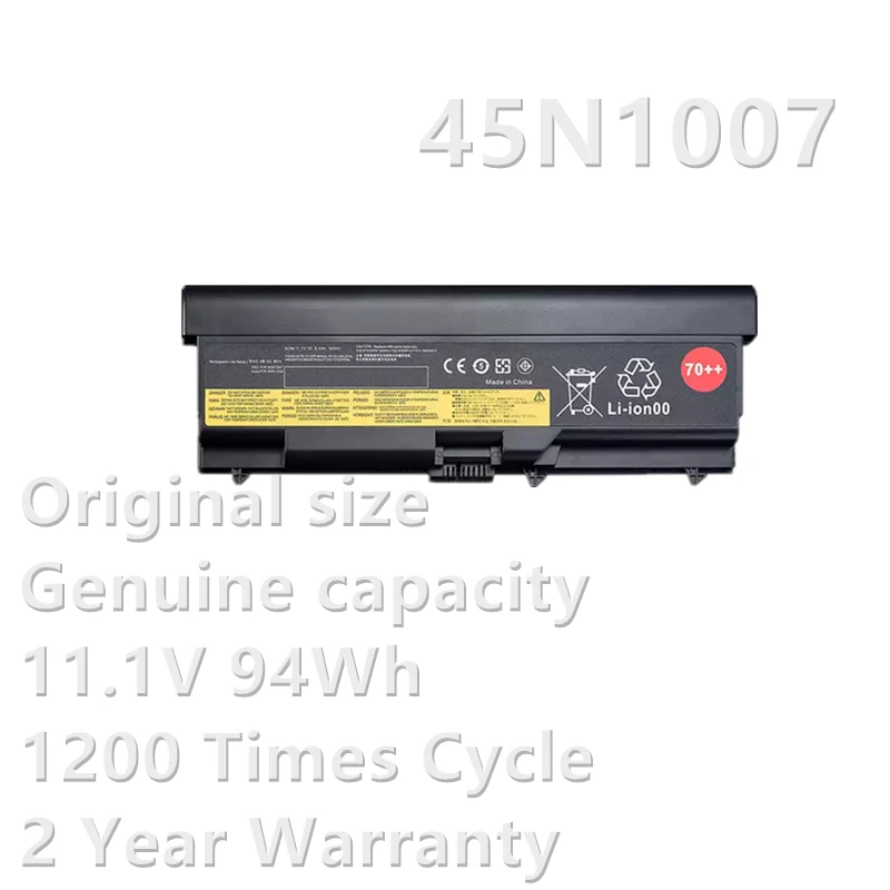 CSBD New 11.1V 94Wh Laptop Battery 45N1007 45N1011 For Lenovo ThinkPad T420i T420 T430 T530 W510 W520 L430 L530 W530 W530I E420