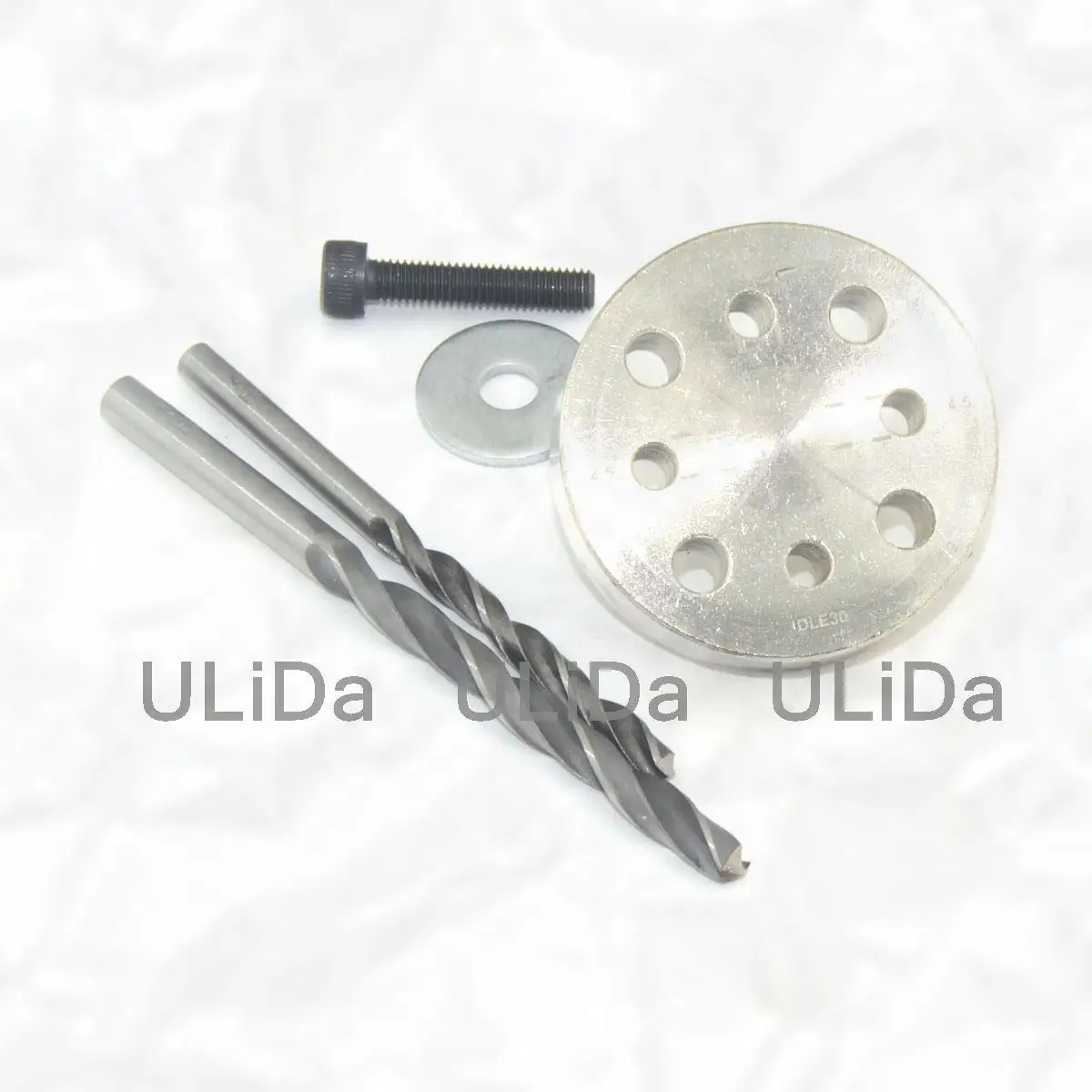 DLE30 DLE55 EME55 Propeller Drill Jig Metal DLE35RA/40/55RA/60/61 DLA32/56/58/64 MLD35 Enigne Props Drill Guide Piercer w/ screw