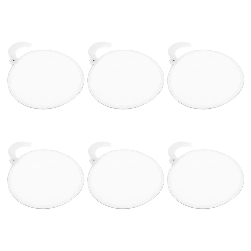 

6pcs Foldable Hand Round Shape For Wedding Party Outdoor Events Quick Cooling Office Home Use Foldable Handheld Portable Hand