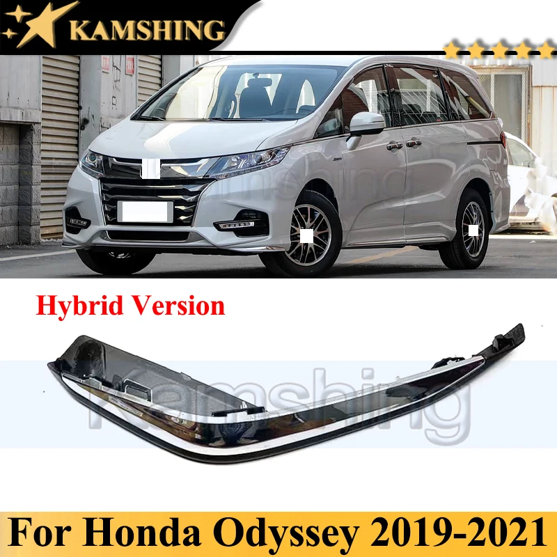 

Kamshing Front Bumper Corner Kit For HONDA ODYSSEY 2019-2021 Hybrid Version Front Bumper Corner Kit No Paint Color