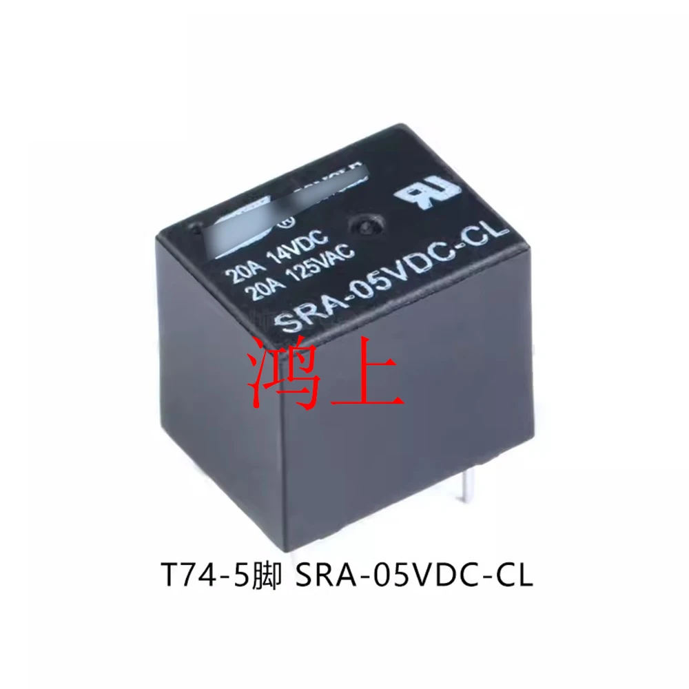 5PCS/Lot SRA-05V 12V 24VDC-CL T74 24V 20A 5P new original stock integrate circuit IC