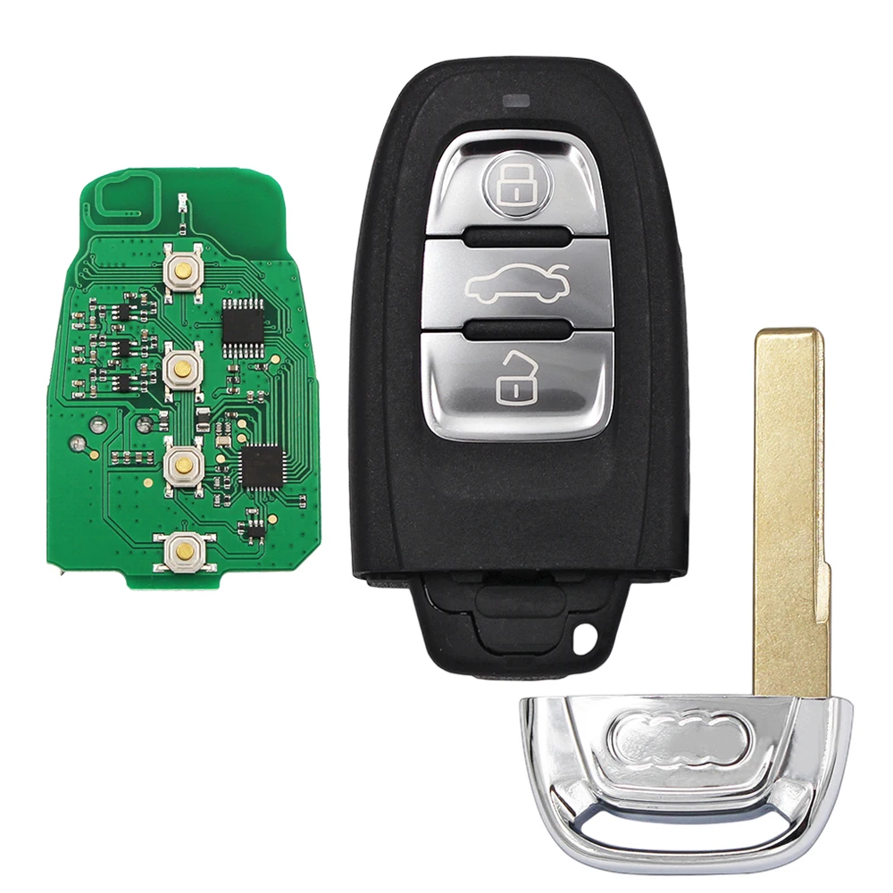 3B /4B Keyless Go Smart Remote Key Fob For Audi Q5 A4L A5 A6 A7 A8 for Lamborghini  Huracán Aven : 8T0 959 754J