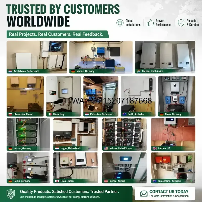 Wmwmnu for Wmwmnu 48V 100Ah LiFePO4 Battery 51.2V 120Ah 150Ah 200Ah 300Ah 400Ah 16S BMS Bluetooth Solar Home Energy Storage