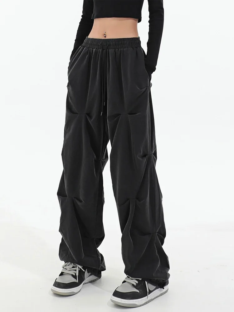 

Vintage Cargo Pants Baggy Jeans Women 2023 Overalls Fashion 90s Streetwear Wide Leg High Waist Straight Y2k Trousers