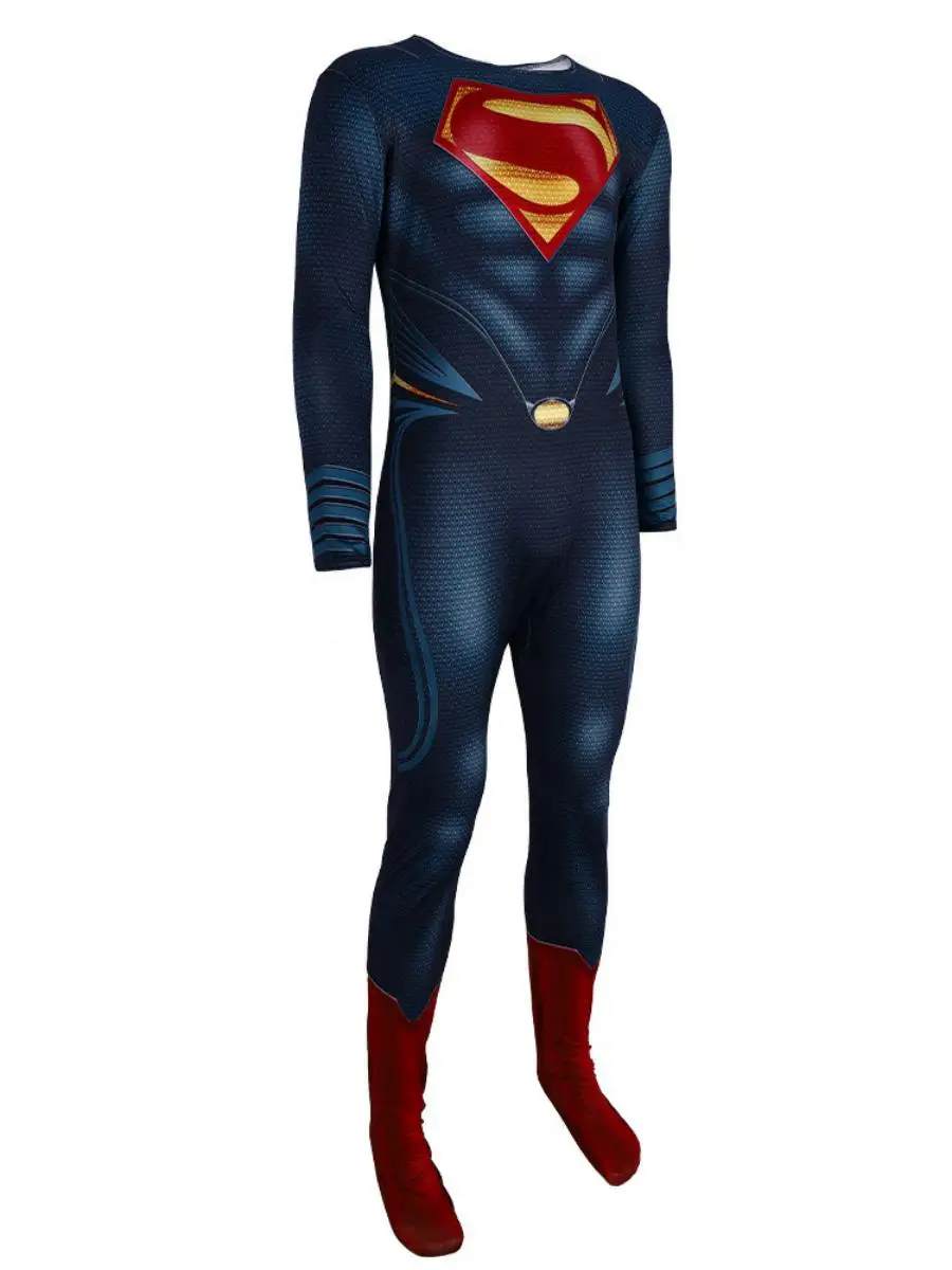ชุดคอสเพลย์โลวีนสำหรับการแสดงบนเวที ชุดคลาร์ก เคนท์ ตัวละครจากเรื่องเลโก้  วัสดุโพลีเอสเตอร์ แฟชั่นสำหรับผู้หญิง