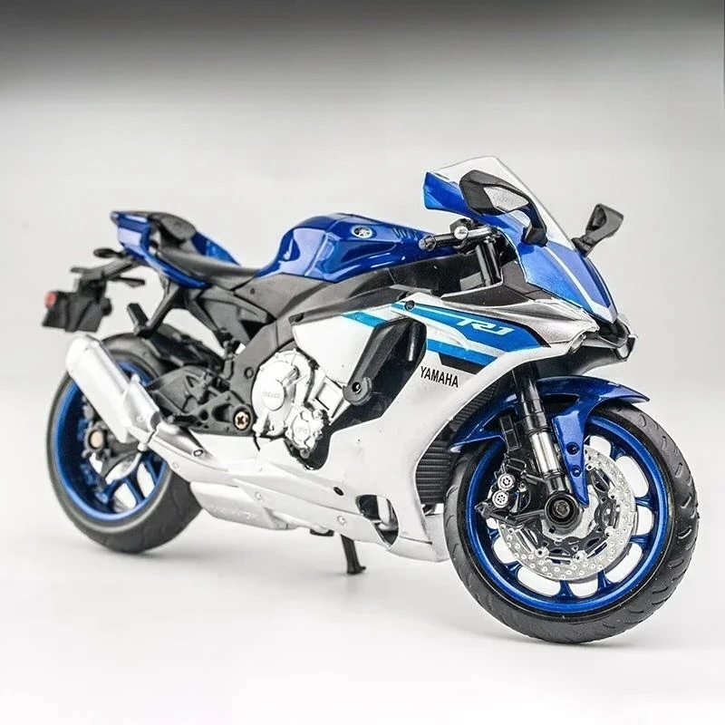 

1:12 YZFR1 Racing Motorcycles Simulation Alloy Motorcycle Model Collection Toy Car Kid Gift Diecast Alloy Car Model