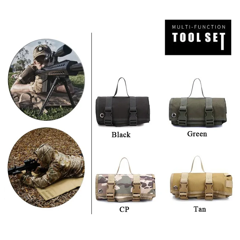 Tactical Shooting Foldable Training Gun Cushion Without Padding Cushion Cloth Durable Portable Hunter Rifle Accessories For Comb