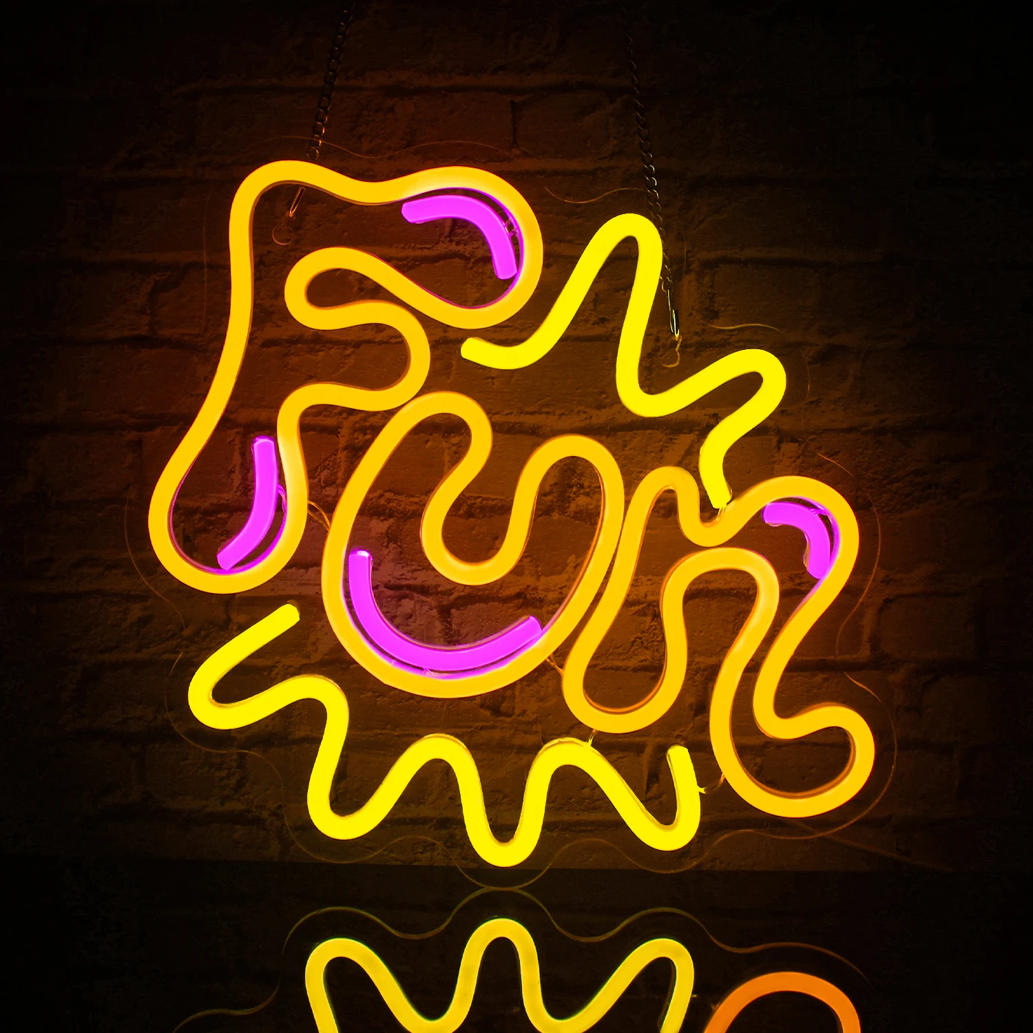 LED Neon Sign for Room Wall Decor, USB Powered with Switch, Acrílico, Feliz Aniversário, Festa de Casamento, Quarto Gamer, Quarto, Crianças