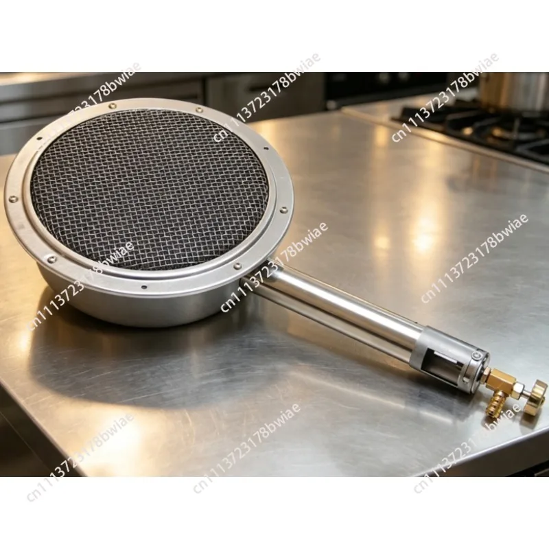 gas-burner-gas-burner-infrared-burner-round-fire-no-open-flame-porcelain-plate-roast-duck-burner