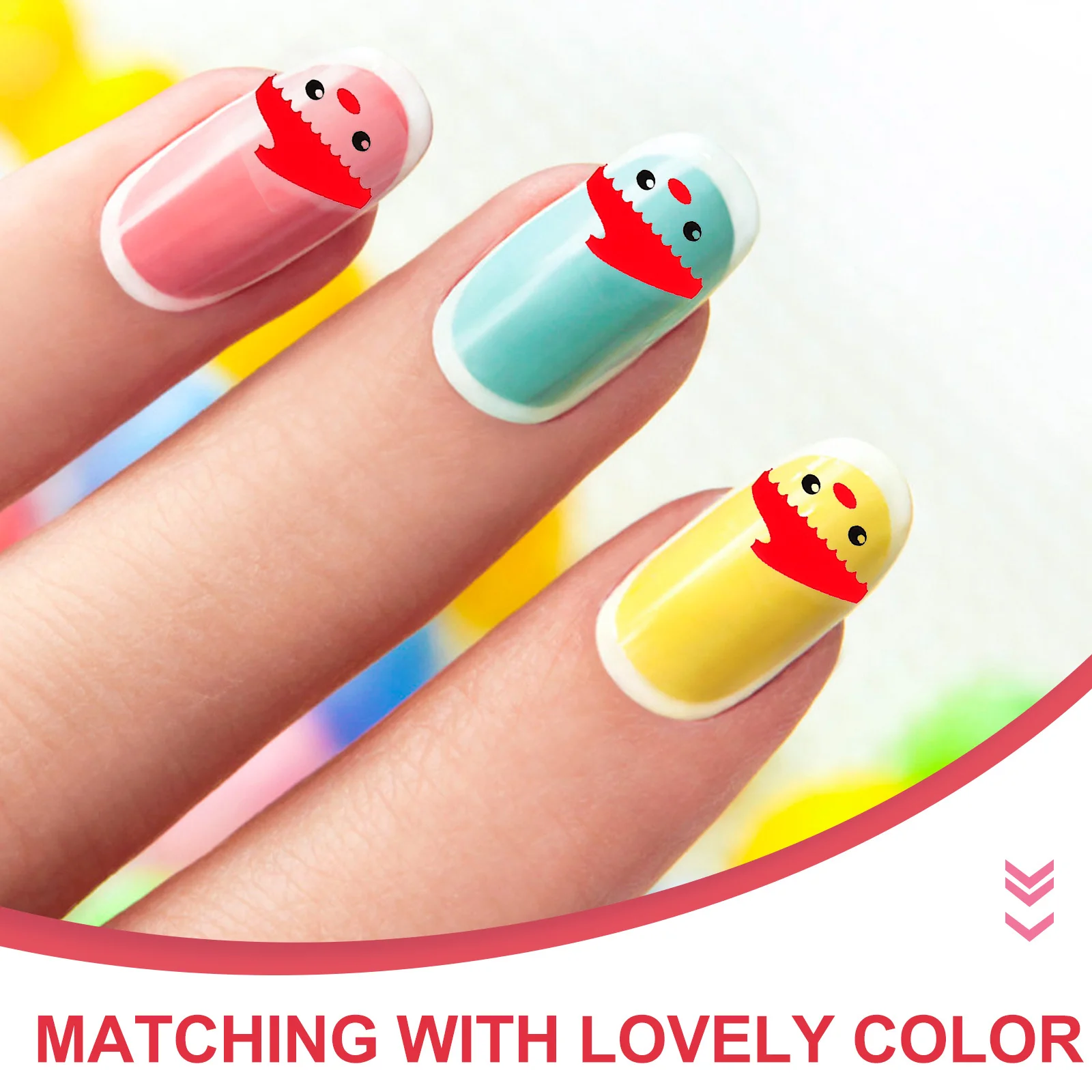 

Christmas Nail Wraps Set Self-Adhesive Nail Art Stickers Festive Manicure Decorations Xmas Fingernail Decals Snowflake