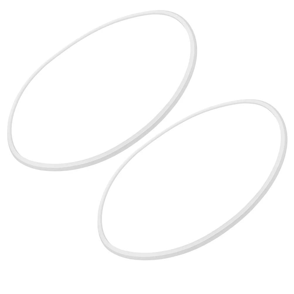 

2Pcs Chair Bottom Ring Floor Protectors for Bar Stool Rubber Non Slip Protection for Wood Tile Laminate Surfaces