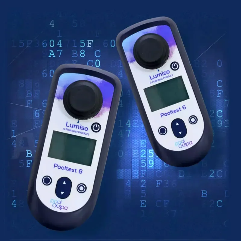 2024  Palintest 6  PH/TEMP/ORP/PPM/EC/SALT online Water Quality Tester PH Test Meter laboratory Pool Water Tester