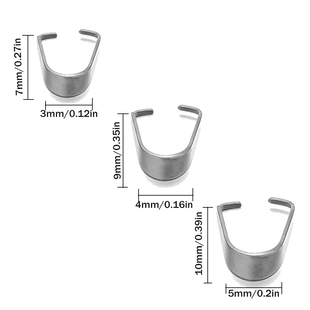 50pcs Stainless Steel Clip Clasps Pendant Buckle Hooks Gold Color Connectors for DIY Handmade Jewelry Making Necklace Material