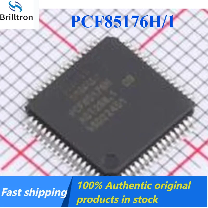 10PCS NEW PCF85176H/1,518 TQFP-64(10x10) LCD Driver Brand New and Original, Hot Selling