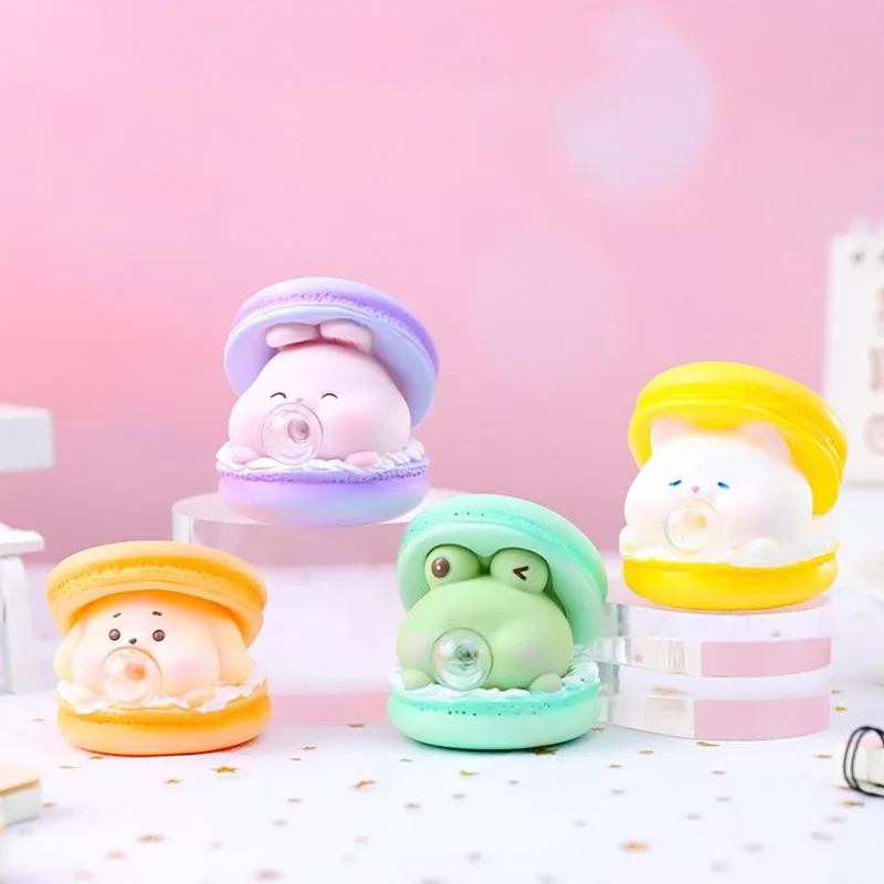 1/4 قطعة معكرون فقاعة برغر اسفنجي الإجهاد المخلص لطيف الكرتون اسفنجي تململ لعبة حسية لمكتب المزحة وديكور مكتب #3