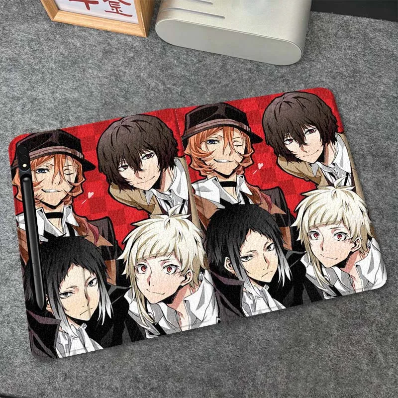 

Cool B-Bungos S-Strays D-Dogs For Samsung Galaxy Tab S6 S8 S9 S10 Lite FE 10.4 11 Inch 2022 2024 Tablet Case