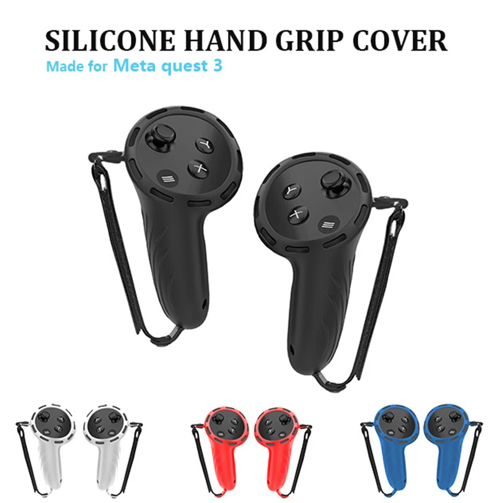 

Protection Grip Cover Controller Silicone Cover Accessories Compatible for Meta Quest3 Controller Handles