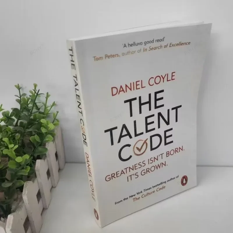 The Talent Code de Daniel Coyle Greatness no Born, It's Grown Paperback Book en inglés