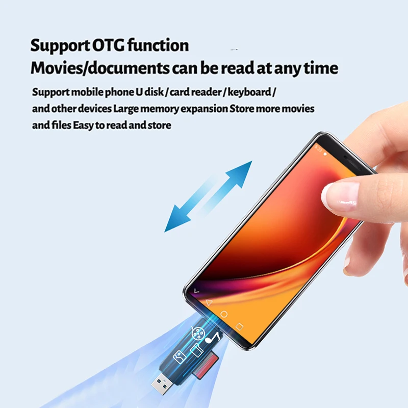 SOYES XS16 Pro 4'' Mini Smartphone 4GB RAM 128GB ROM Android 10.0 Octa-core 2100mAh Face ID 4G LTE Type-C OTG Small Phone image 2