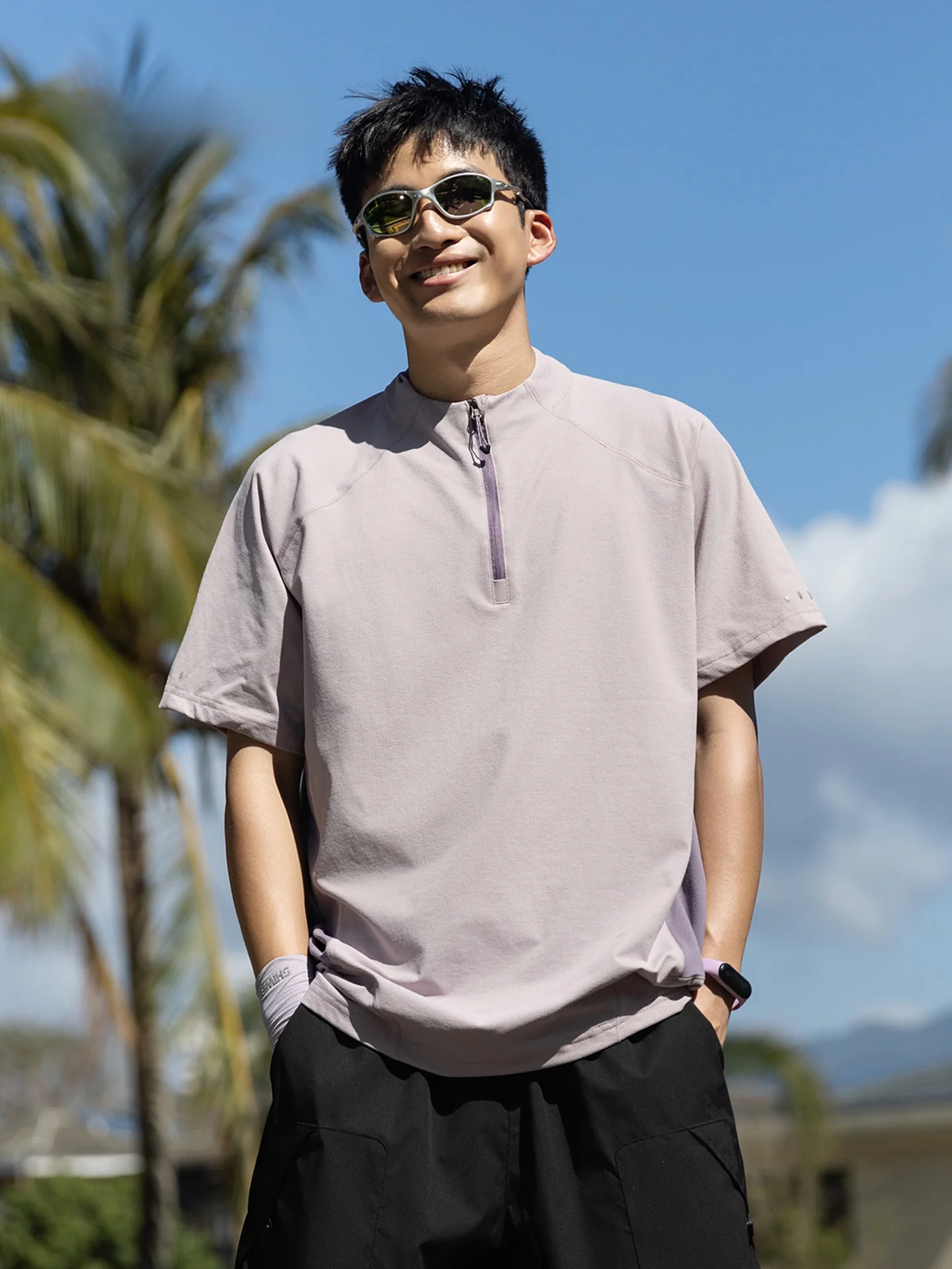 

MMOPTOP Trendy Short Sleeve T-Shirt Unisex Loose Fit Breathable Outdoor Comfortable Summer Fashion Casual round Neck Tee