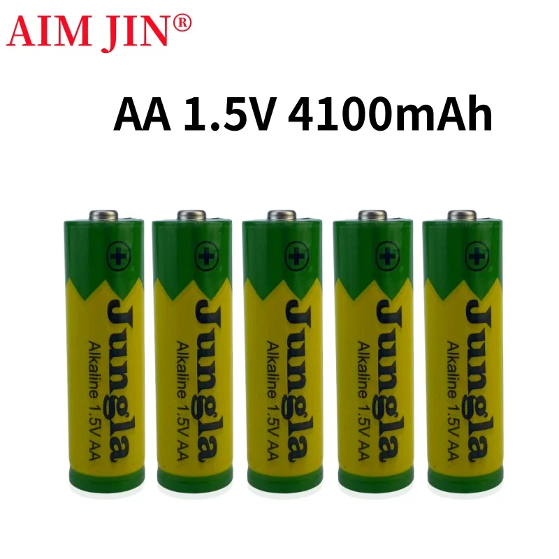 AA rechargeable battery 4100mah 1.5V New Alkaline Rechargeable batery for led light toy mp3 etc.