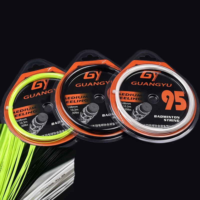 

GY95 Badminton String Accessories High Elasticity Badminton Racket String With Crisp Hitting Sound Racket Sports Accessories