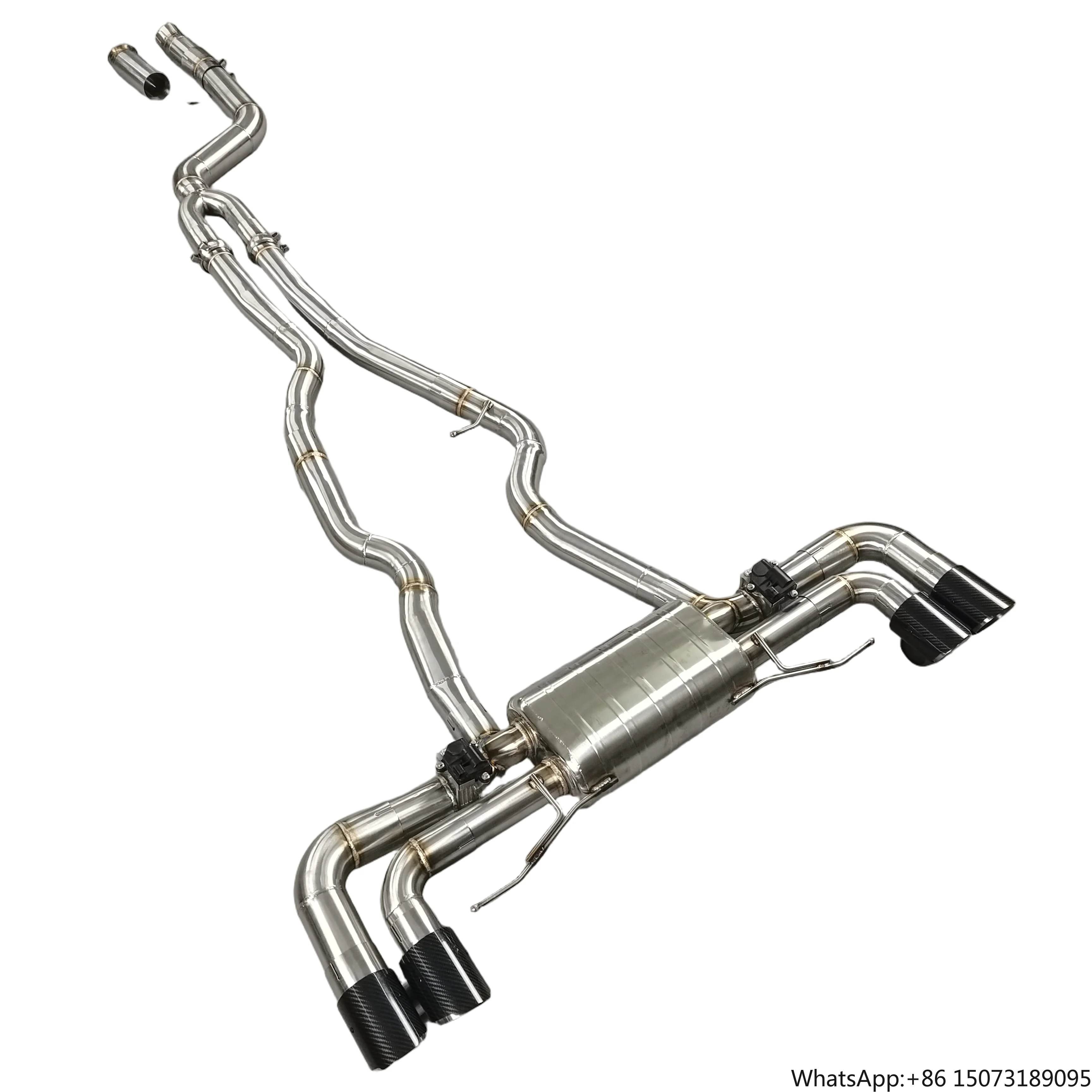 

Valved Exhaust System for M240 M240i G42 B58 3.0T 2017-2024 Valvetronic Exhaust Pipes with Valve Remote Control