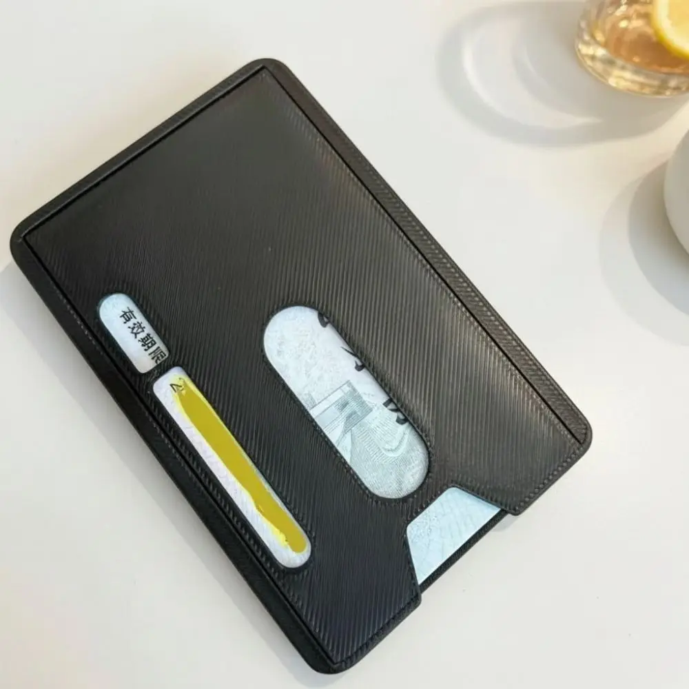 Pressure Resistance ID Card Protection Case Anti-folding Sturdy ID Card Holder Durable Card Protector Student