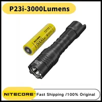 NITECORE P23i Tactical USB-C Rechargeable Flashlight 3000 Lumens LED Outdoor Hunting Torch Include 21700 Battery