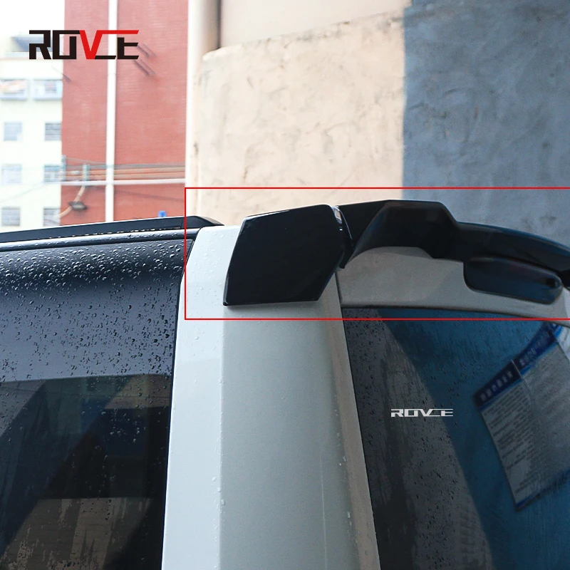 ROVCE Car Rear Roof Spoiler Trim For Land Rover Discovery 4 2010-2016 For Land Rover Discovery 4 2010-2016 Spoiler Wing Lip Car