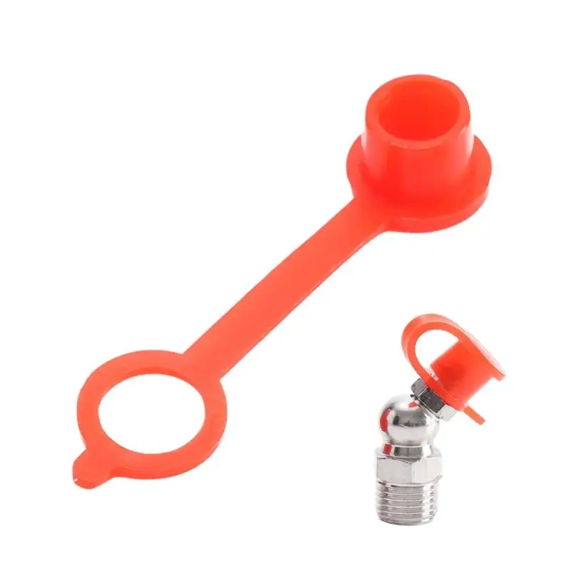 Packung mit 100 ABS-Schmiernippel-Staubschutzkappen für Motorräder, Nippel-Schutzkappe für und Maschinenschutz D2RD – Detail 5