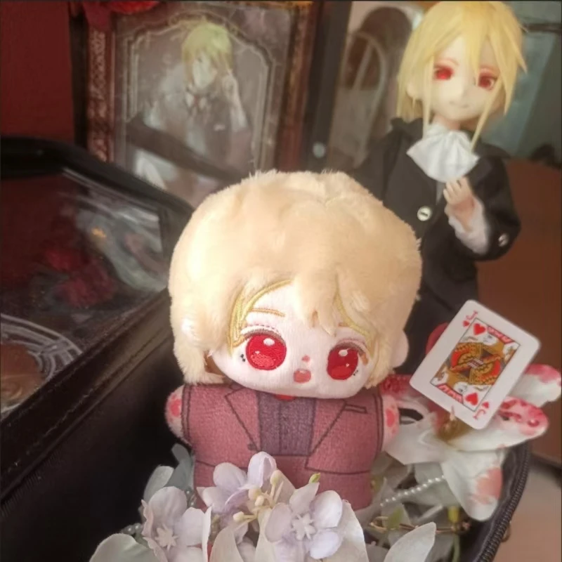 10cm Anime Moriarty The Patriot William James Professor Sherlock Albert Louis Props Badge Keychain Gifts