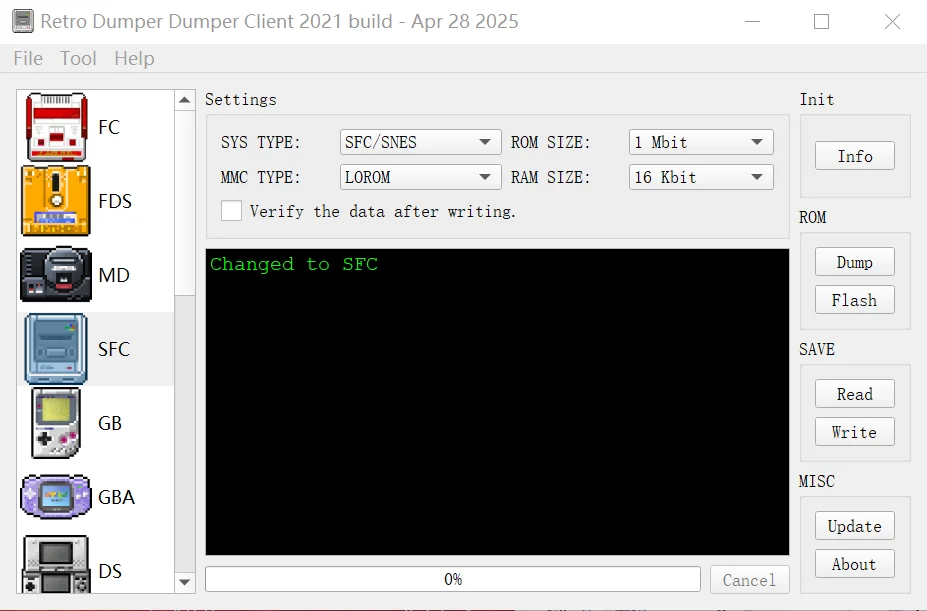 SFC Damper V3 SNES Retro Game Sucking Tool With SFC Plug-in