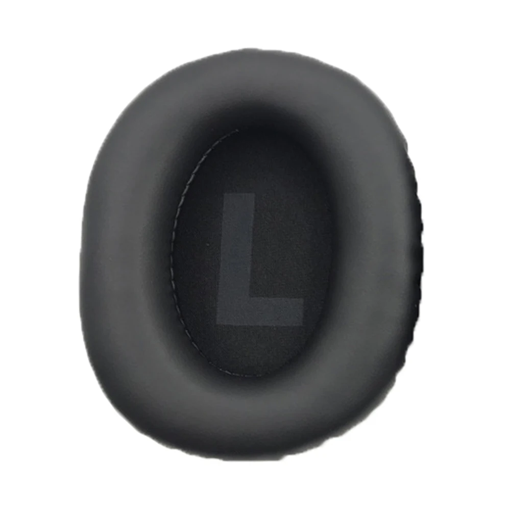 1 쌍 교체 용 이어 쿠션 커버 Corsair HS80 RGB 헤드폰 용 고밀도 소음 차단 폼 헤드셋 이어 쿠션