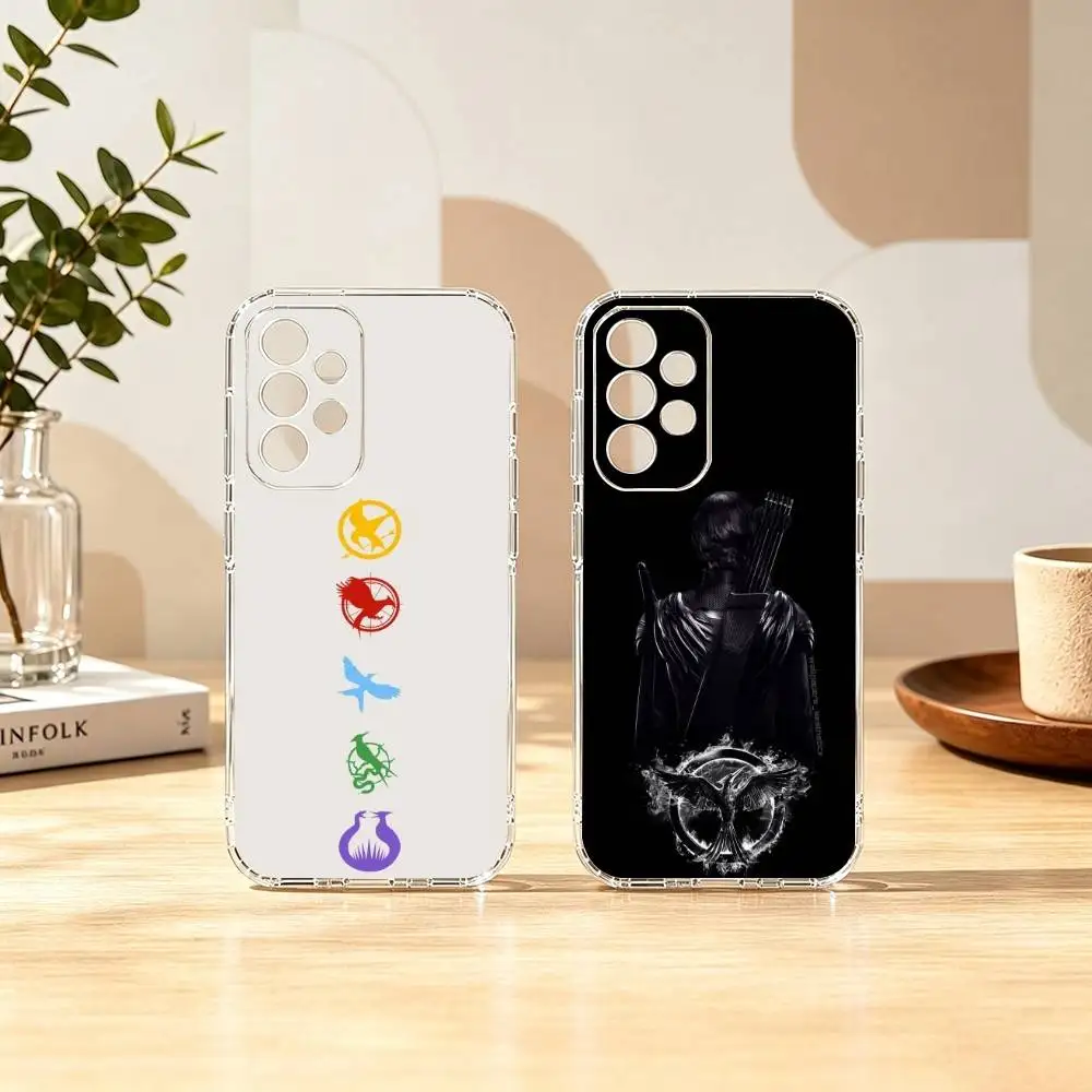 T-The H-Hunger G-Games  Phone Case Transparent Silicone Soft For Samsung S25,S24,S21,S22,S23,S30,Ultra,S20,Plus,Fe
