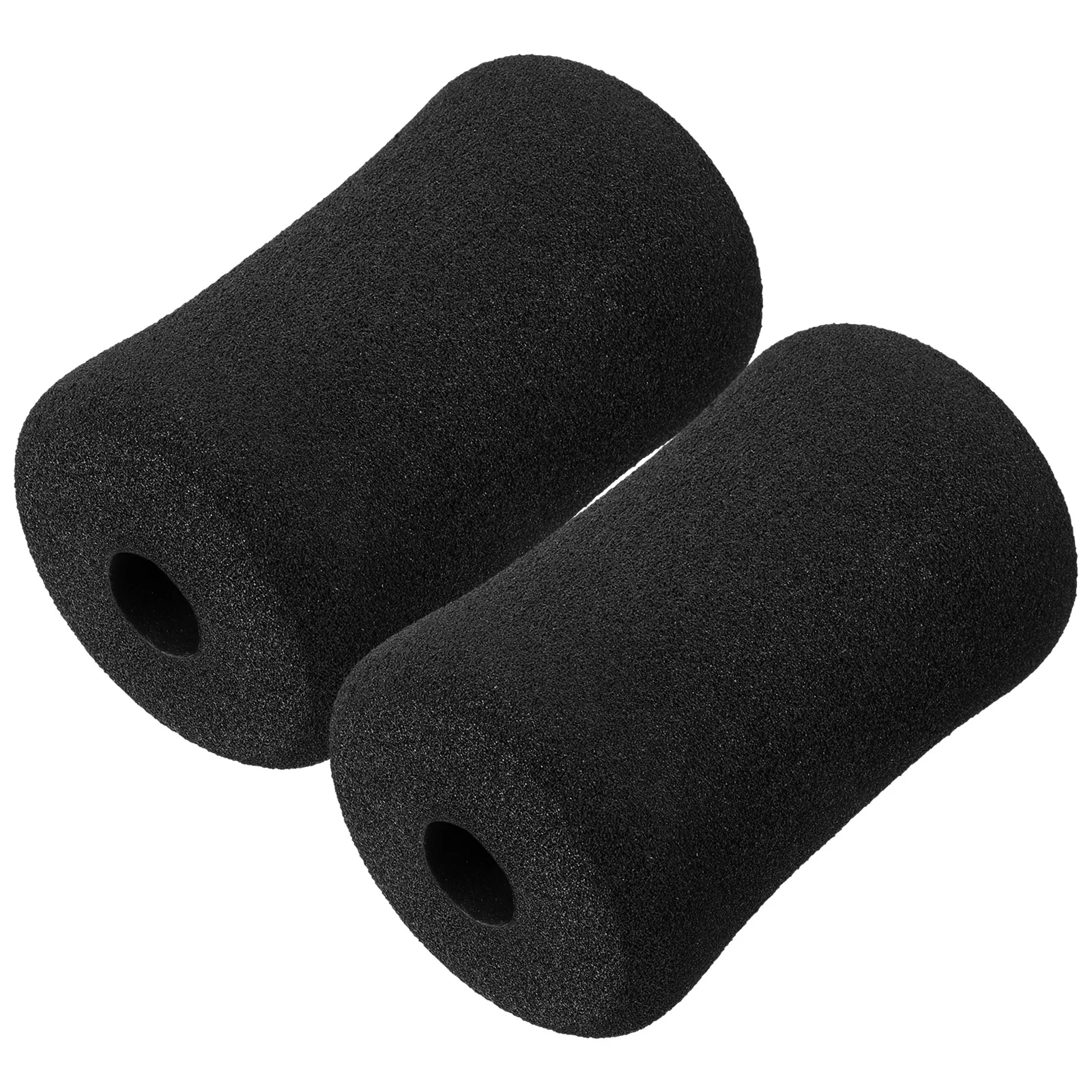 

2 Pcs Sponge Cover Ab Training Accessory Leg Extension Machine Roller Pad Replacement Trampoline Travel