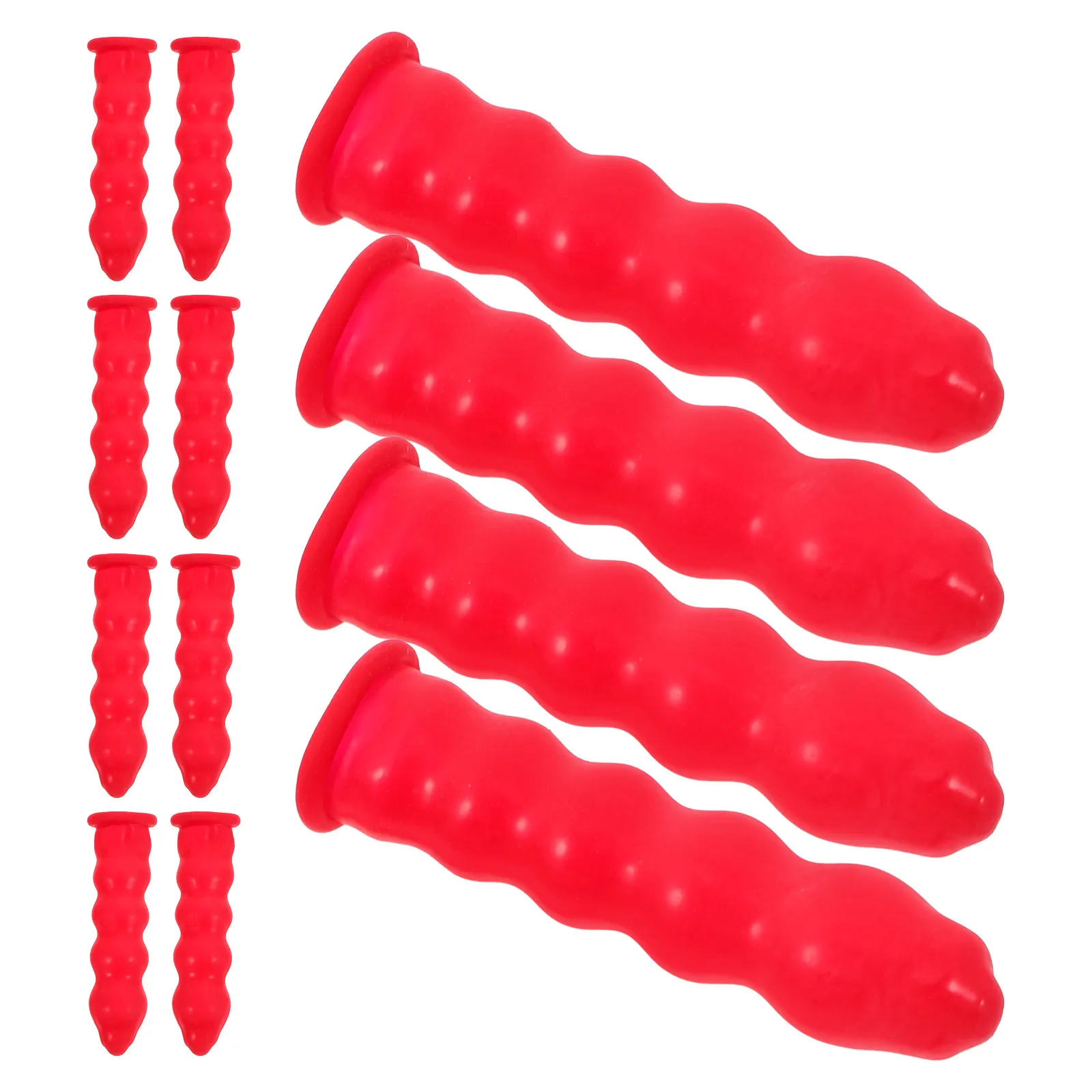 

80 шт., колпачки для герметика, стеклянные клеевые насадки, колпачки для герметика, крышки для трубок, латексная пробка, герметичный дизайн, практичный, простой в использовании, чистый, рабочее пространство