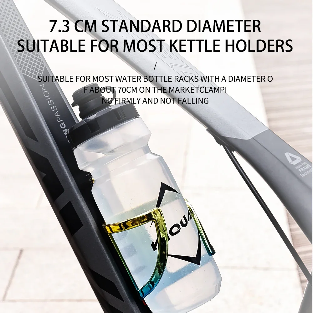 Cycling Water Bottle 650ml Leak-proof Taste-free Bicycle Drink Bottle BPA-free Camping Hiking Outdoor Sports Bicycle Kettle