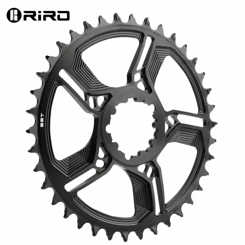 RIRO Bicycle Ultralight Hollow 32/34/36/38T 3 nails Wide Narrow Teeth Chainwheel  9/10/11/12S for NX XX Crankset Single Disc