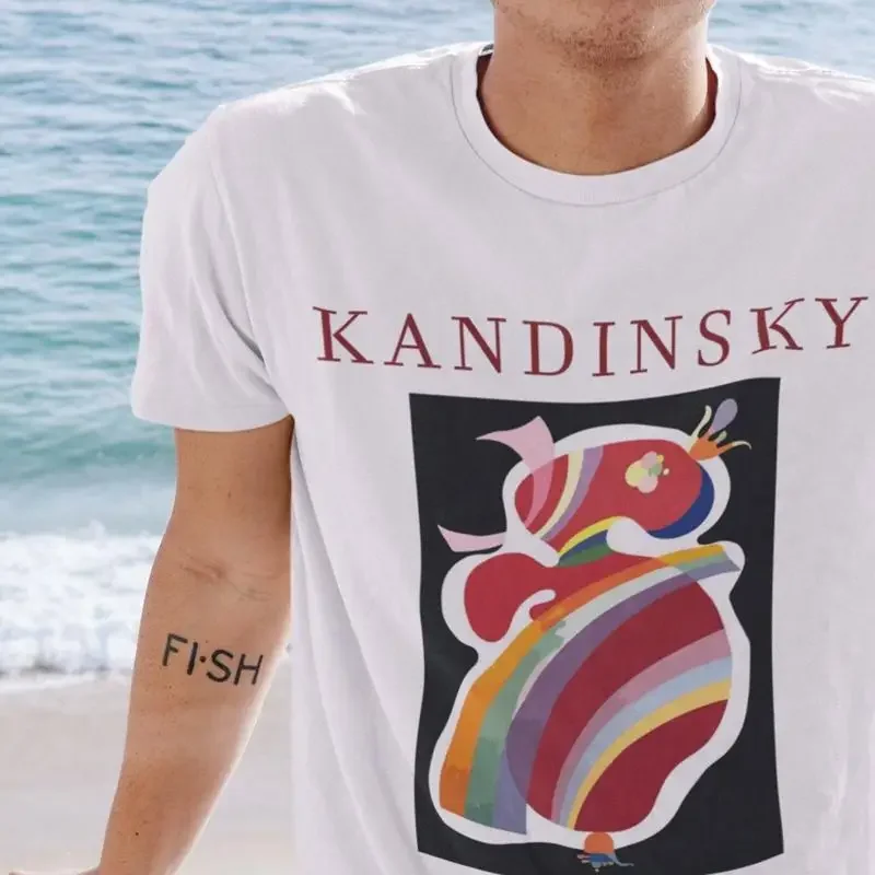 Wassily Kandinsky La Forme Rouge 1938 T Shirt Bauhaus Cut Out Su