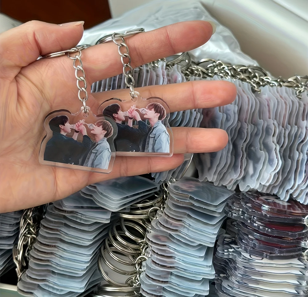 Custom Photo Keychain Custom Acrylic Picture Keychain Personalized Car Backpack Anniversaries Birthday Anniversary Memorial Gift