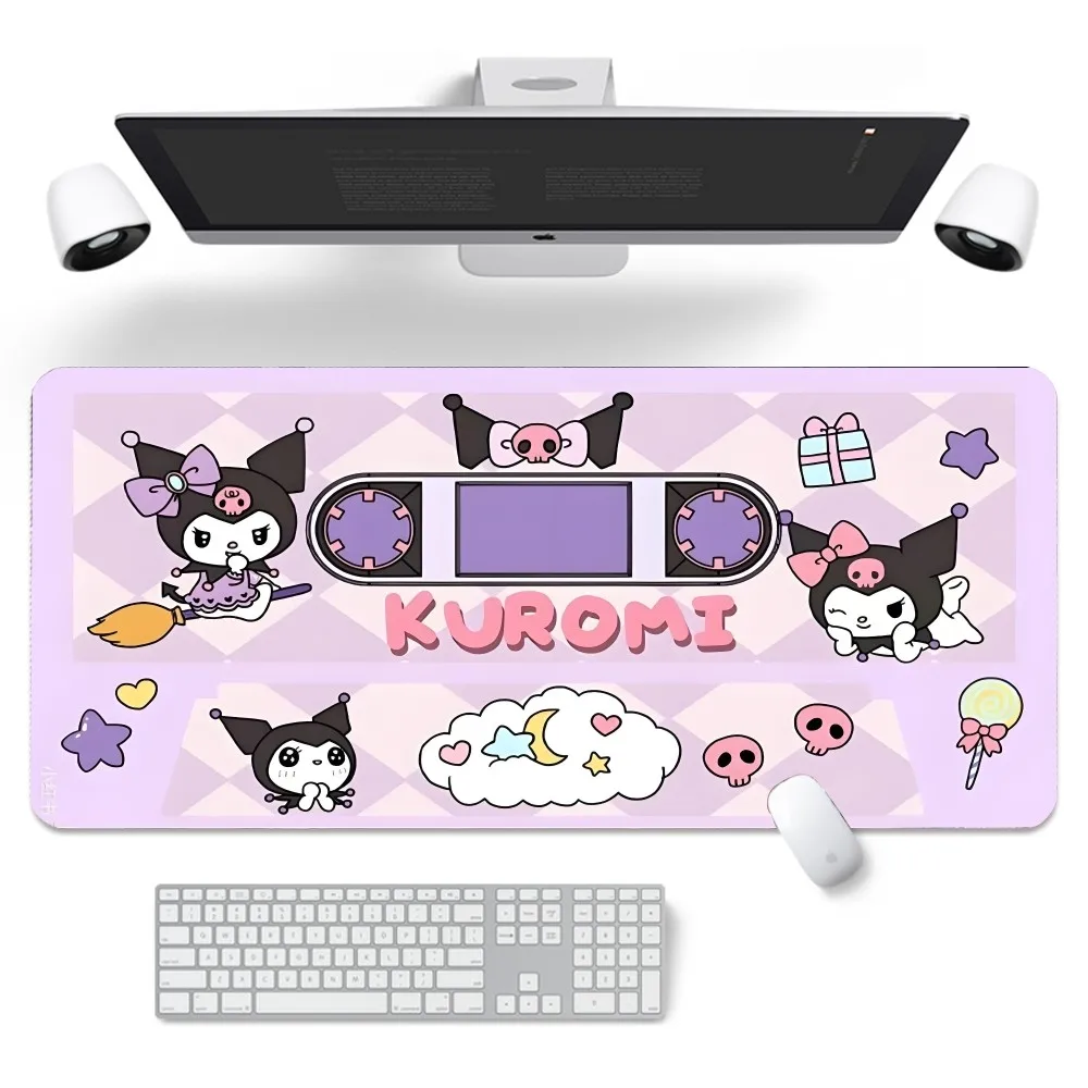 K-Kuromi And B-Baku Cute Mousepad New Arrivals Large Gaming Mousepad L XL XXL Gamer Mouse Pad Size For Keyboards Mat