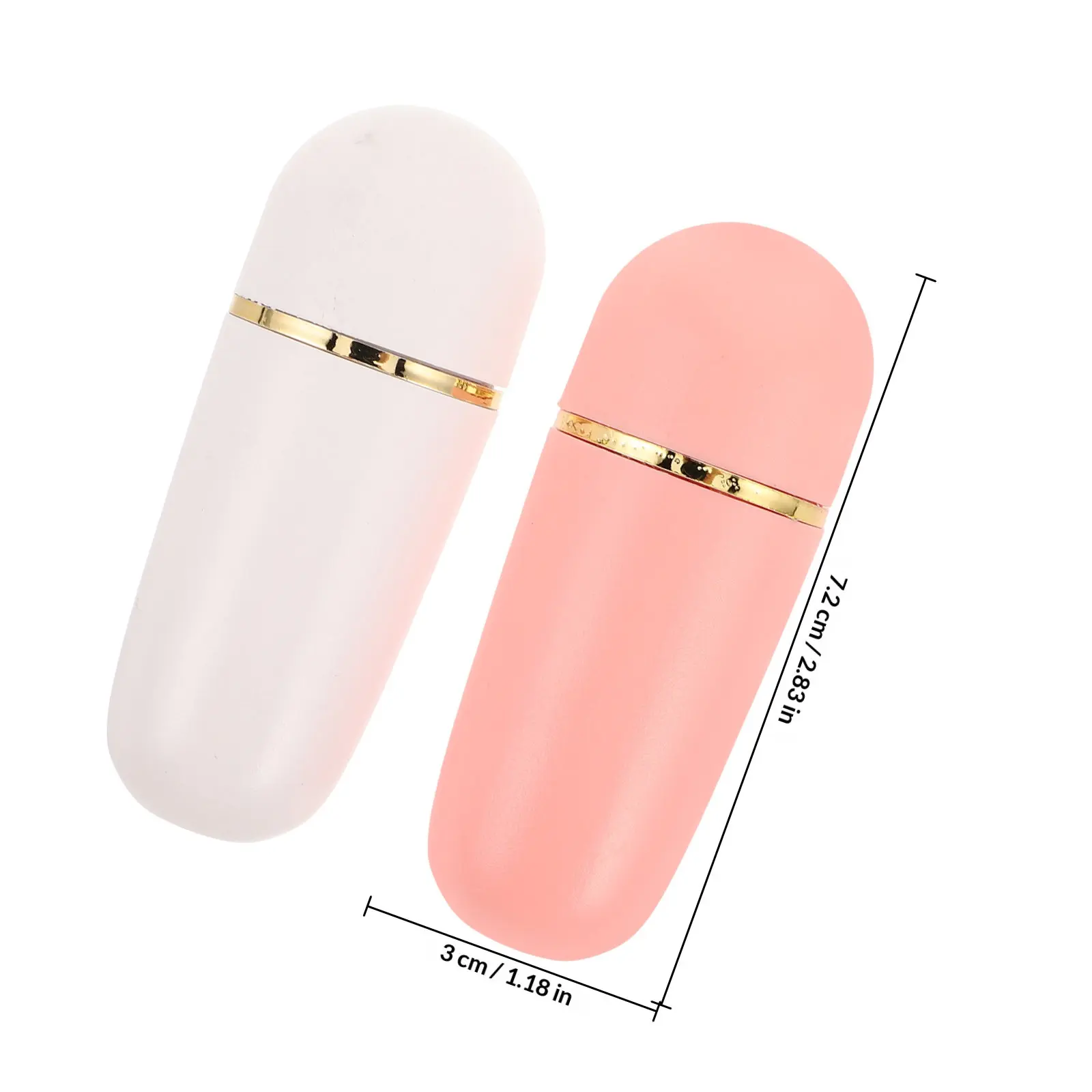 Volcanic Stone Oil-Absorbing Face Roller – 2pcs Portable Deep Cleansing Tool for Oily Skin, Long-Lasting Oil Control