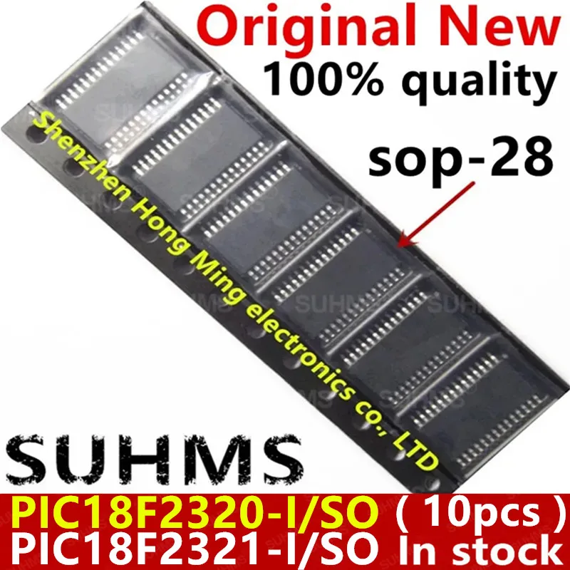 (10piece)100% New PIC18F2320-I/SO PIC18F2321-I/SO PIC18F2320 PIC18F2321 sop-28 Chipset