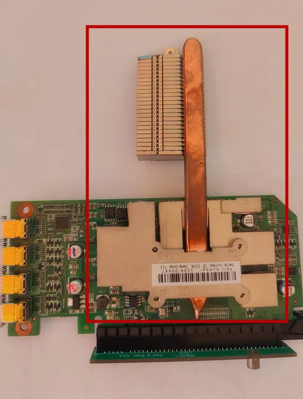 New For lenovo M910X P320Tiny RX460 GPU Cooler Heatsink
