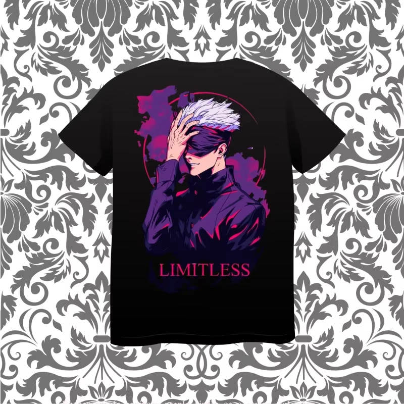 

Anime Gojo Satoru Limitless Premium 24s - Jujutsu Kaisen Gojo Satoru T-shirt Anime Girls Cute Style Comic-Con Surrounding Funny