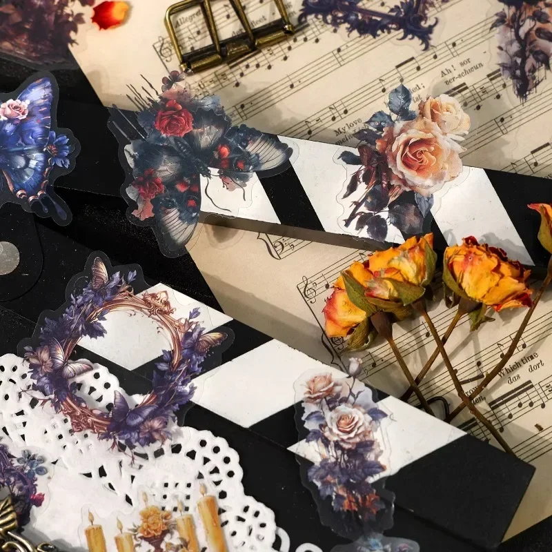 

40 листов альбом для выбранных материалов, черные наклейки с упаковкой, бумага, подарочная оболочка, декоративные наклейки для домашних животных, бирка 142*88 мм