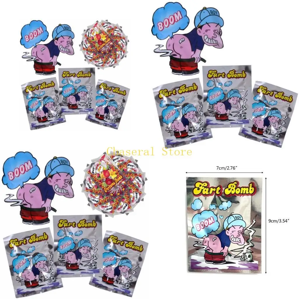 E7CE Funny Fart Stink Smelly Bag Prank Toy Gag Trick Funny Joke for Kids&Adults Fart for Kis&Adults Trick
